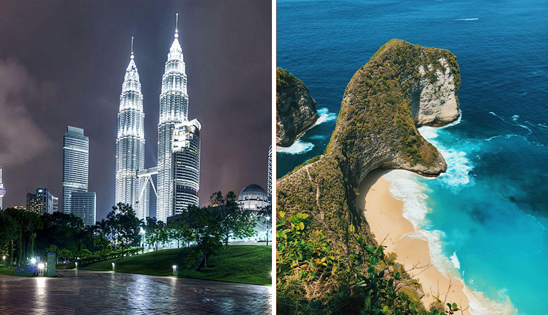 تور ترکیبی کوالالامپور + بالی (نقد و اقساط)